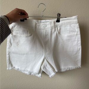 Joe's Jeans White Jean Shorts NWT